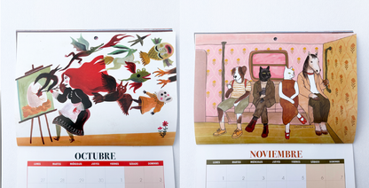 SOFIA WEIDNER Calendario ilustradoras 2027