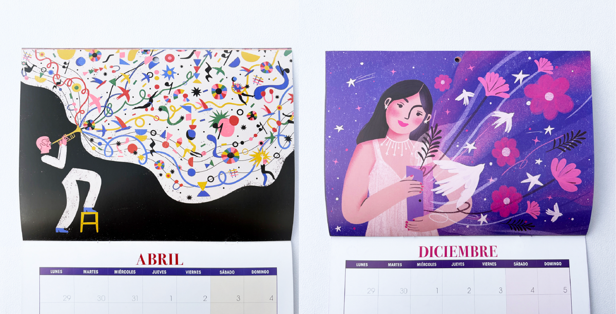 SOFIA WEIDNER Calendario ilustradoras 2027