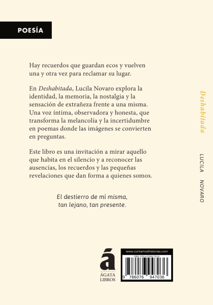 Deshabitada - Lucía Novaro