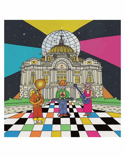 CAMILA ARANA print “La banda de Bellas Artes”