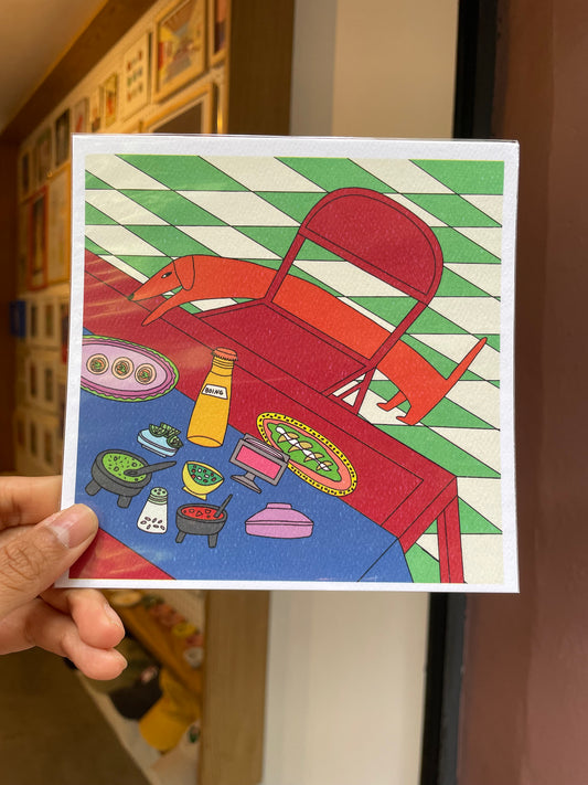 CAMILA ARANA print “La mesa”