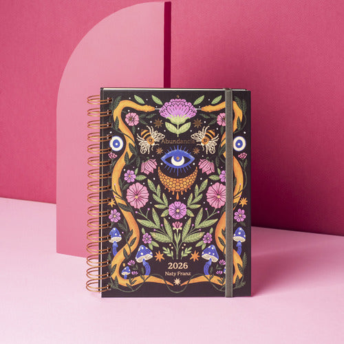 PINKA agenda abundancia ojo negro Naty Franz