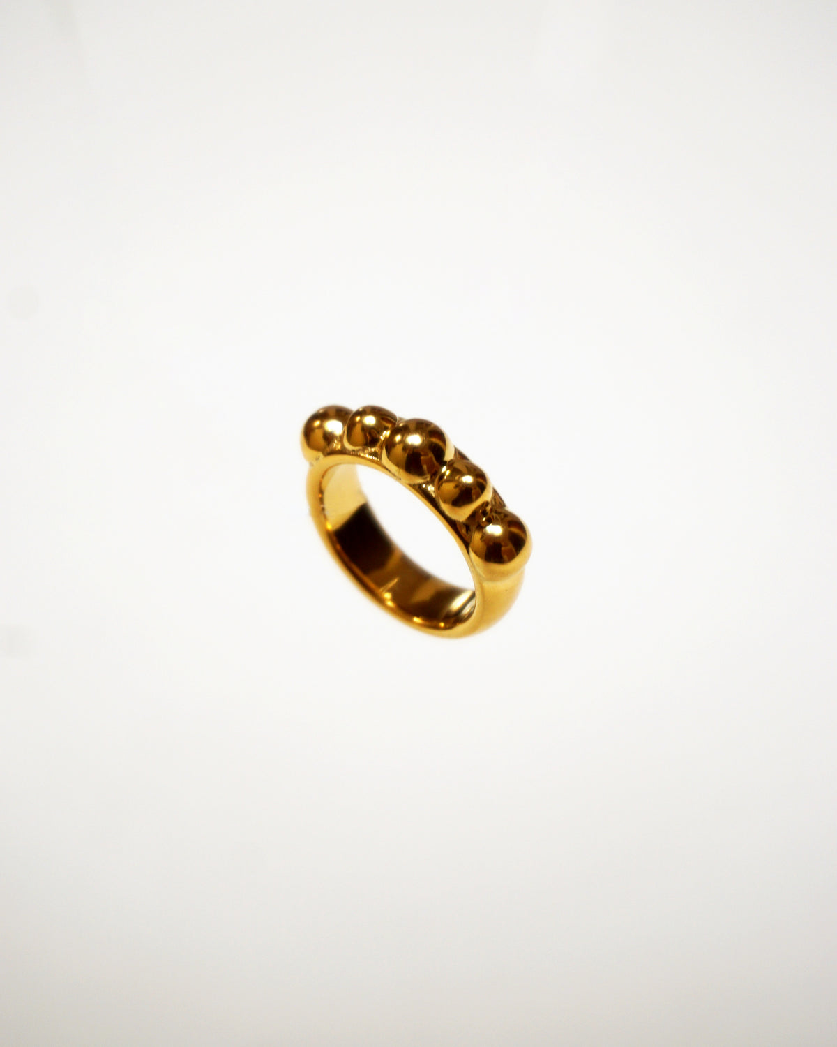 IMIA PRIMIA III Anillo Baño de Oro de 14k