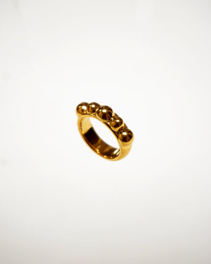 IMIA PRIMIA III Anillo Baño de Oro de 14k