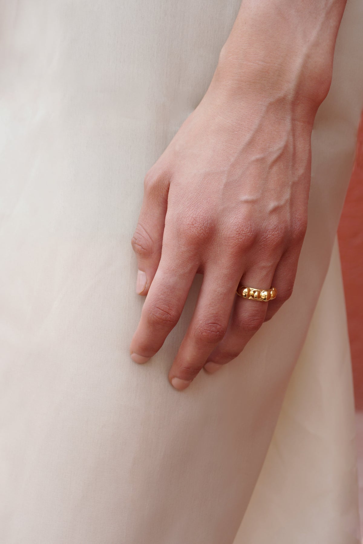 IMIA PRIMIA III Anillo Baño de Oro de 14k