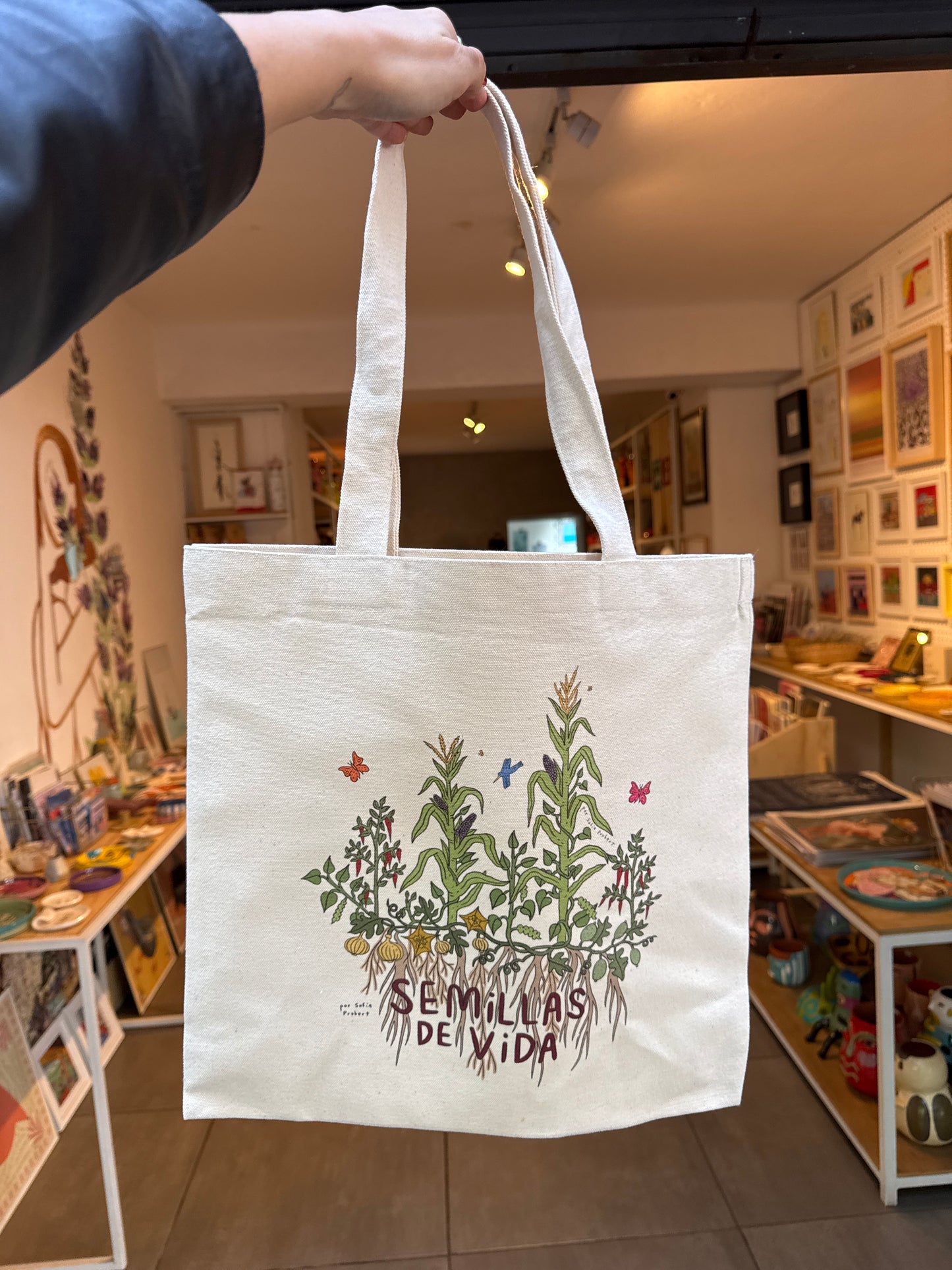 SEMILLASDEVIDA tote
