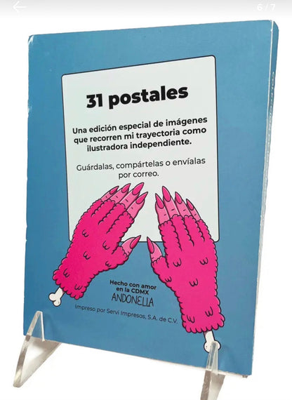 ANDONELLA libro de postales