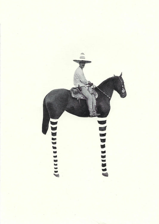 MARIANADEALBA print caballo pequeño