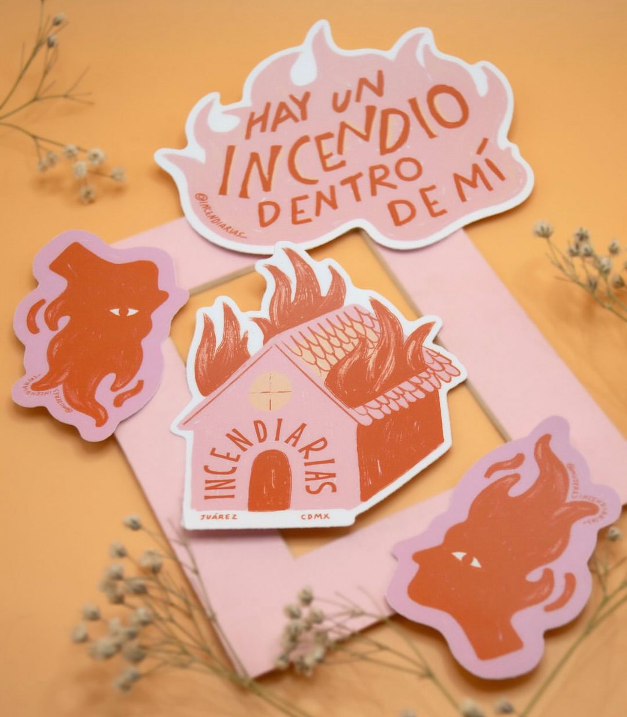 INCENDIARIAS sticker