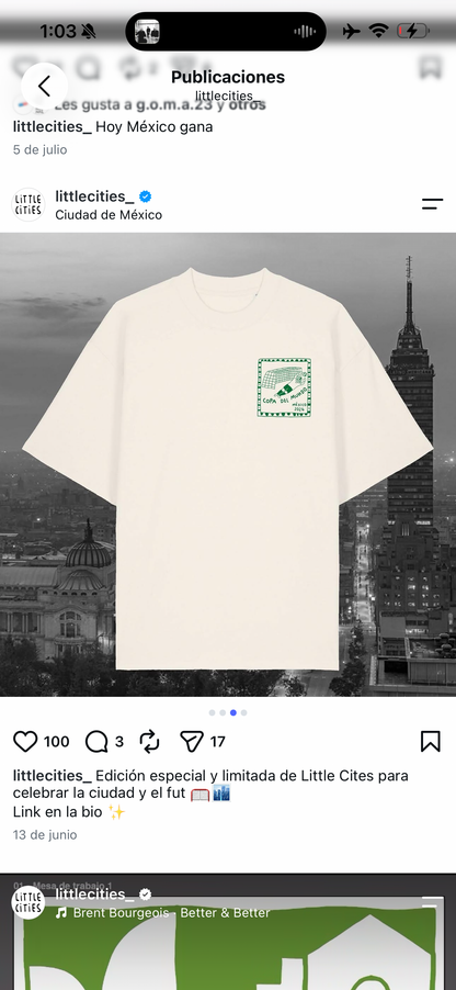 LITTLE CITIES playera mundial