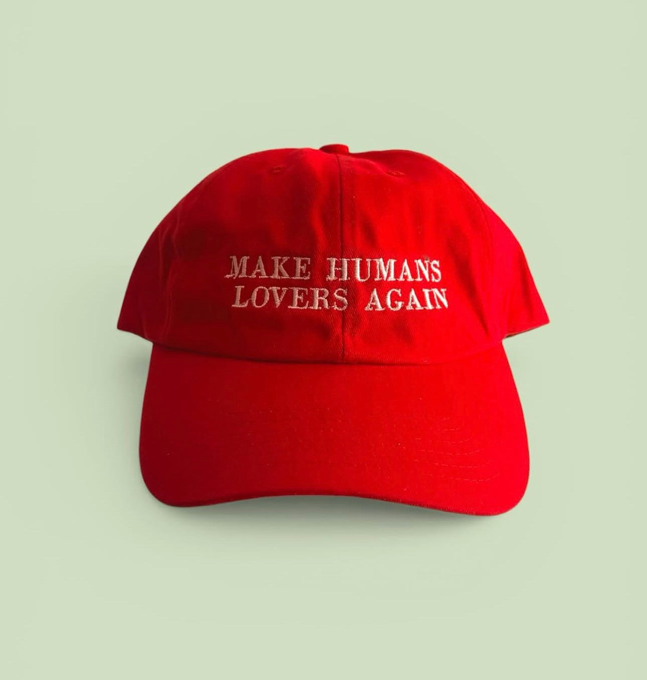 CAMILA ARANA gorra make humans lovers again