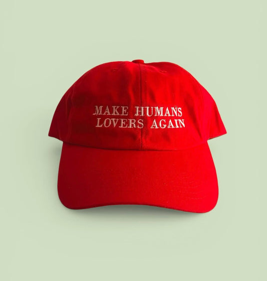 CAMILA ARANA gorra make humans lovers again