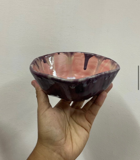 OIAIO bowl cerámica almeja morado