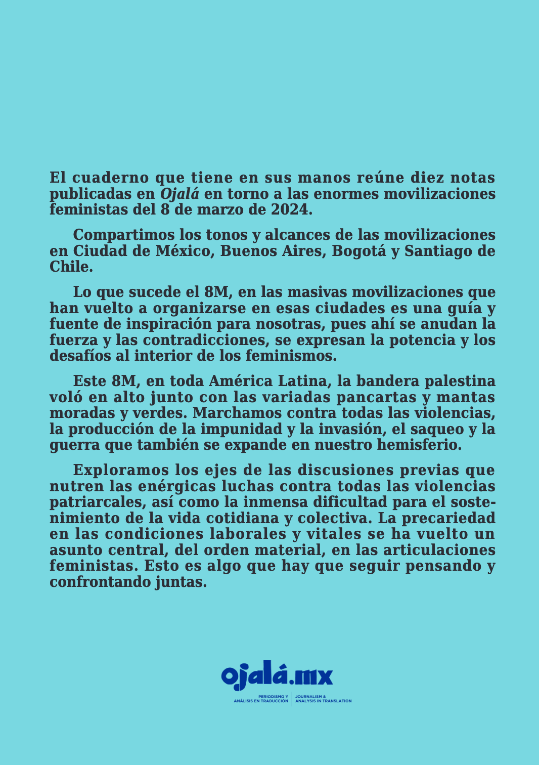 Hacia un futuro feminista. Varias autoras