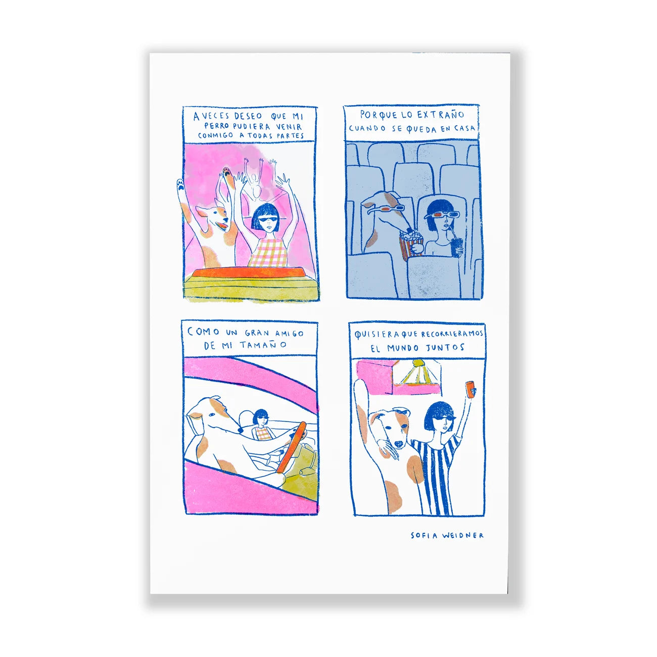 SOFIAWEIDNER print tabloide perro amigo