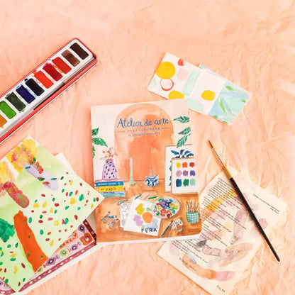 PINKA Atelier de arte para colorear