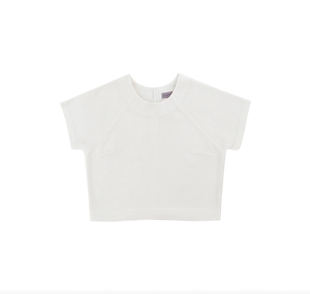 KITCHEN playera maca blanca