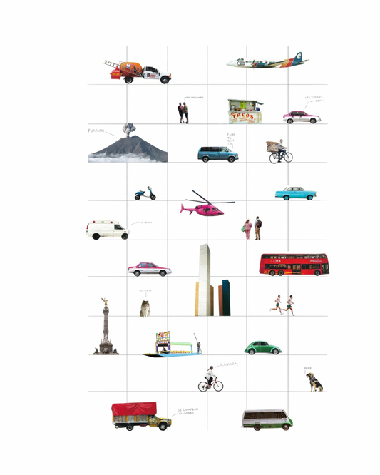 MARIANADEALBA print cdmx pequeño (18x28 cm)