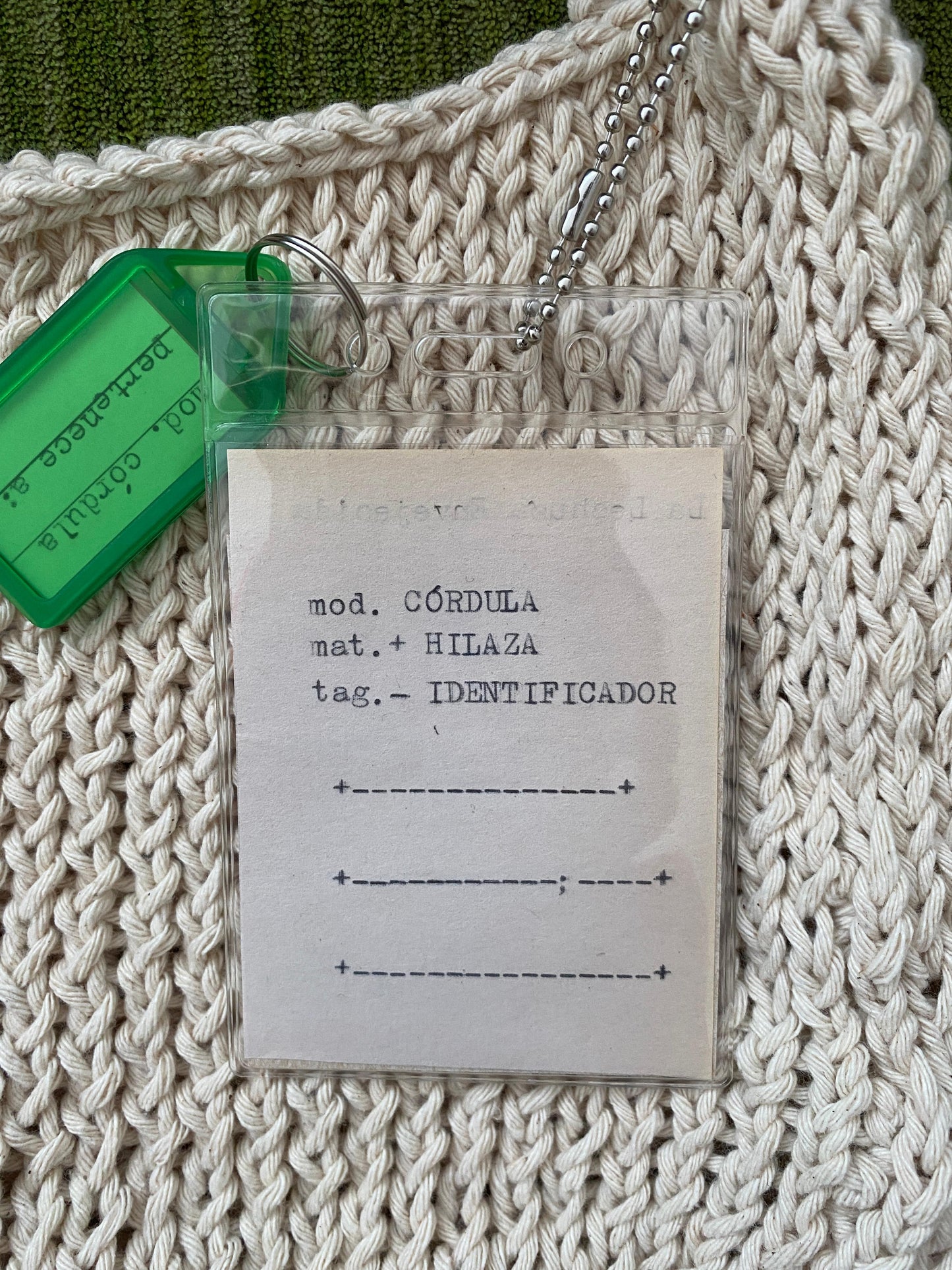 La lechuza envejecida bolsa Córdula crudo
