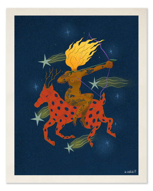 LA KETOIDE print grande cazadora